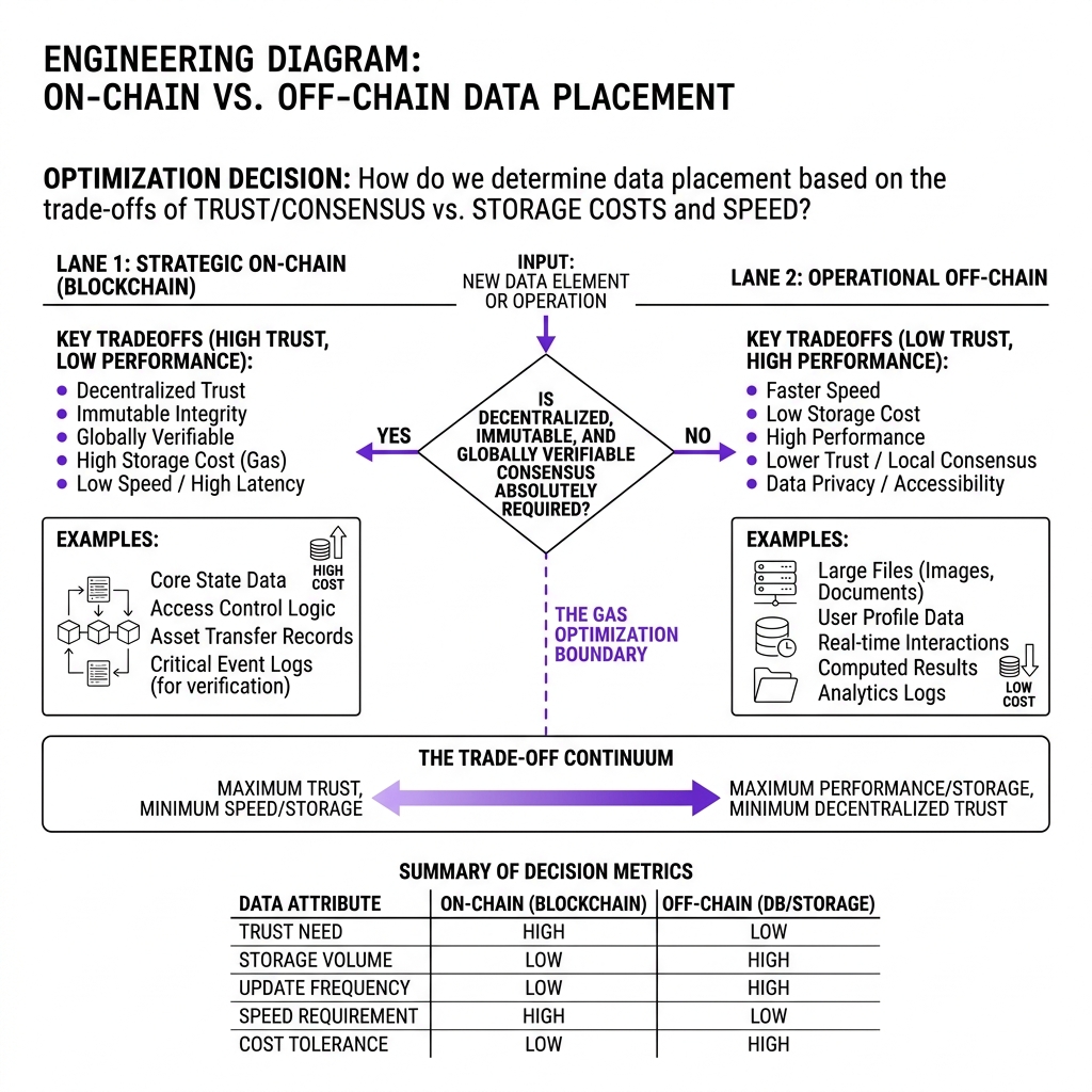 On-Chain vs Off-Chain Data Decision Boundary